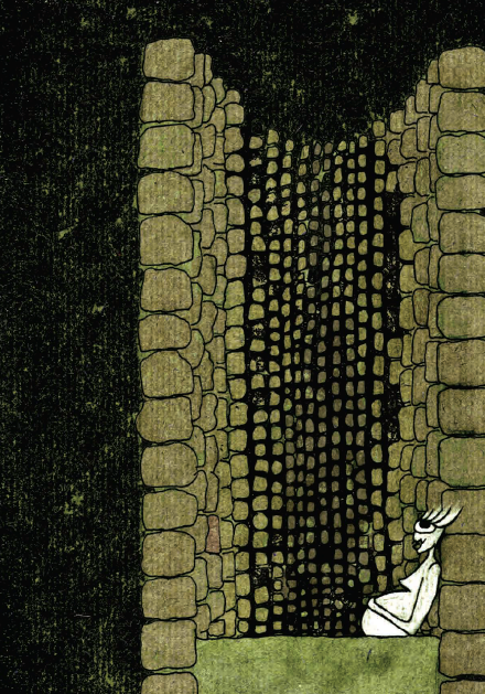 illustration brunnen